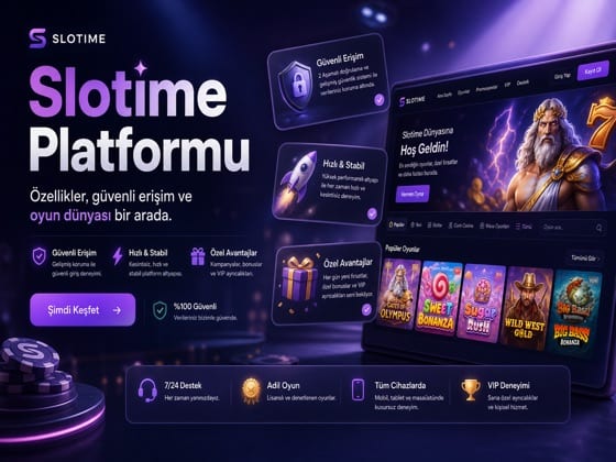 SlotimeGirişLinki Platform Tanıtım Görseli